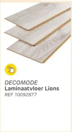 Brico laminaatvloer lions aanbieding