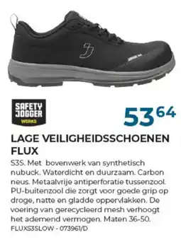 Meno Pro Lage veiligheidsschoenen flux aanbieding