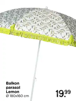 Xenos Balkon parasol Lemon aanbieding