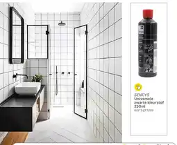 Brico Sencys universele zwarte kleurstof aanbieding