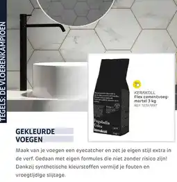 Brico Flex cementvoeg mortel aanbieding