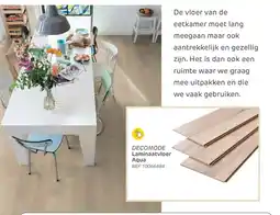 Brico Decomode laminaatvloer aqua aanbieding