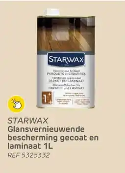 Brico Starwax glansvernieuwende bescherming gecoat en laminaat aanbieding