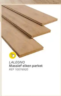 Brico Lalegno massief eiken parket aanbieding