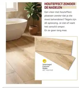 Brico Vloertegel Forever Roble aanbieding