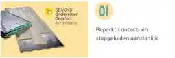 Brico Sencys ondervloer comfort aanbieding