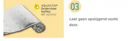 Brico Aquastop ondervloer isoflex aanbieding