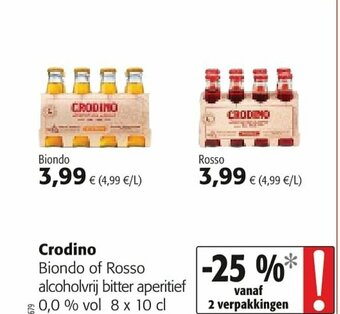 Colruyt Crodino aanbieding