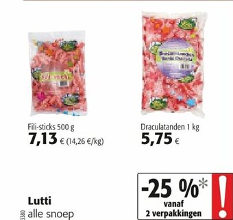 Colruyt Lutti aanbieding