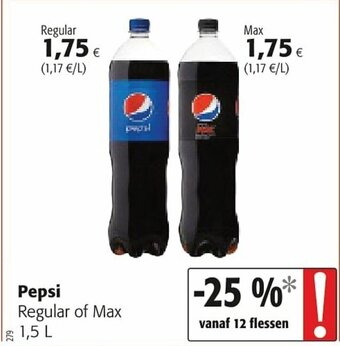 Colruyt Pepsi 1,5L aanbieding