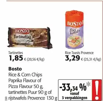 Colruyt Bosto 50g aanbieding