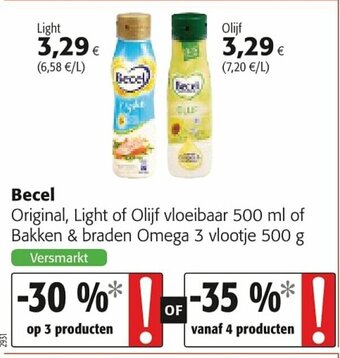 Colruyt Becel aanbieding
