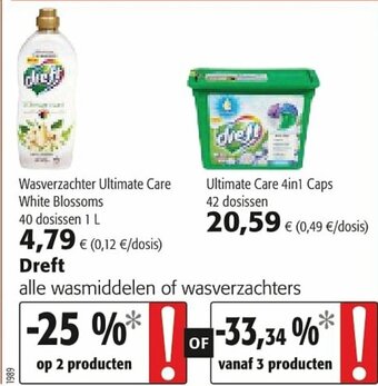 Colruyt Dreft aanbieding