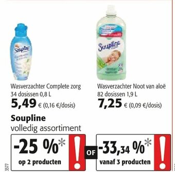 Colruyt Soupline aanbieding