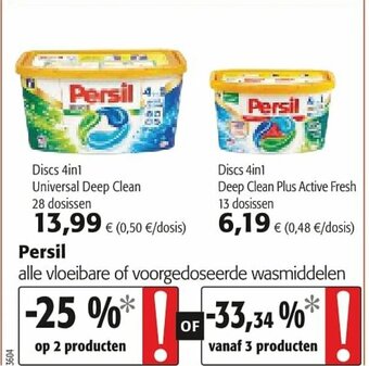 Colruyt Persil aanbieding