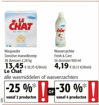 Colruyt Le chat aanbieding