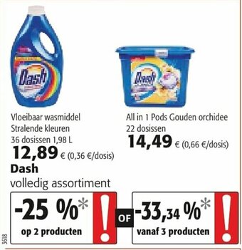Colruyt Dash aanbieding