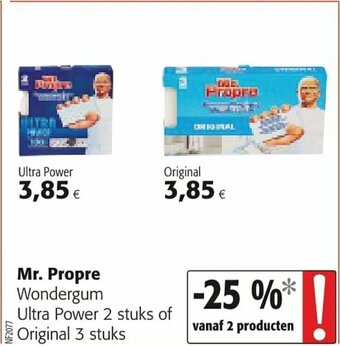 Colruyt Mr. propre aanbieding