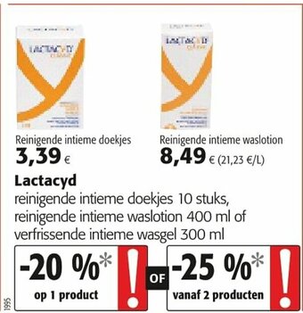 Colruyt Lactacyd aanbieding