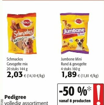 Colruyt Pedigree aanbieding
