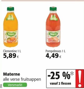 Colruyt Materne aanbieding