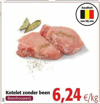 Colruyt Kotelet zonder been aanbieding