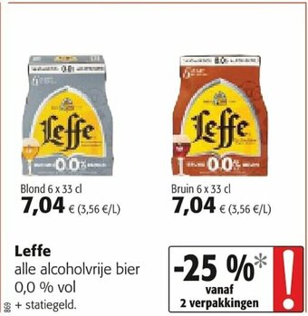 Colruyt Leffe aanbieding