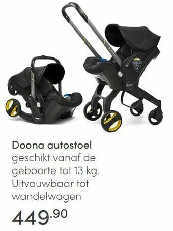 Baby & Tiener Doona autostoel aanbieding