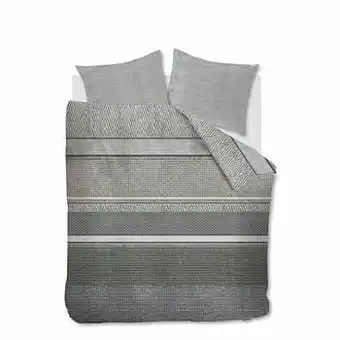 Leen Bakker Ambiante dekbedovertrek Pelle - naturel - 240x200/220 cm - Leen Bakker aanbieding