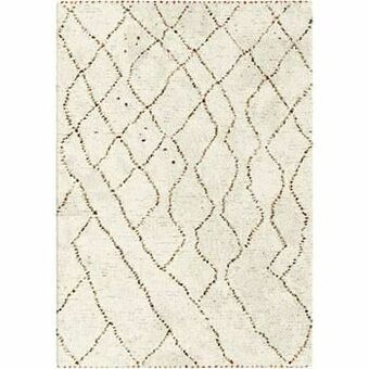 Leen Bakker Tapijt Venosa - crème - 160x230 cm - Leen Bakker aanbieding