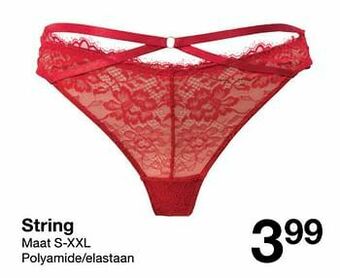 Zeeman String aanbieding