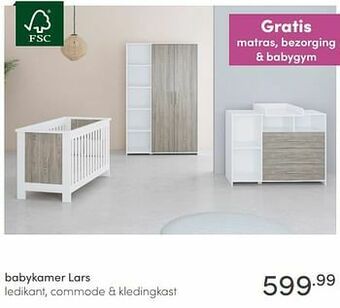 Baby & Tiener Babykamer lars aanbieding