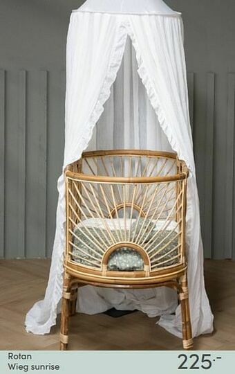 Rotan wieg sunrise