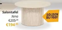 YGO Salontafel Xena aanbieding