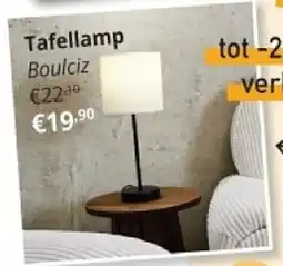 YGO Tafellamp Boulciz aanbieding