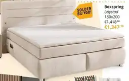 YGO Boxspring Lelystad aanbieding