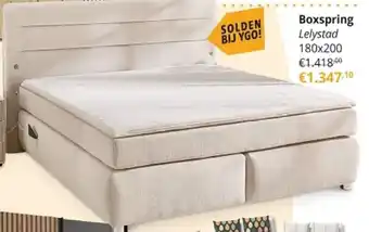 YGO Boxspring Lelystad aanbieding