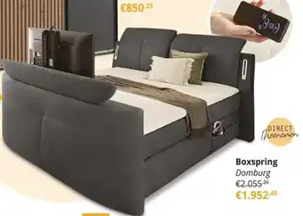 YGO Boxspring Domburg aanbieding