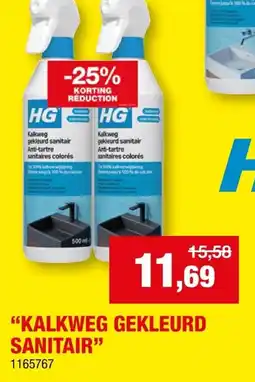 Hubo Kalkweg gekleurd sanitair aanbieding