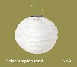 Xenos Solar lampion rond aanbieding
