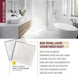 Brico PURITY WHITE Vloer- en wandtegel aanbieding