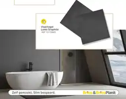 Brico Vloertegel Lema Graphite aanbieding
