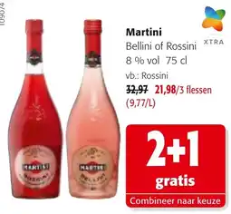 Colruyt Martini Bellini of Rossini aanbieding