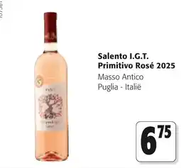 Colruyt Salento I.G.T. Primitivo Rosé 2025 aanbieding