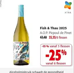 Colruyt Fish & Thau 2025 aanbieding