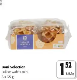 Colruyt Boni Selection Luikse wafels mini aanbieding