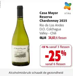 Colruyt Casa Mayor Reserva Chardonnay aanbieding