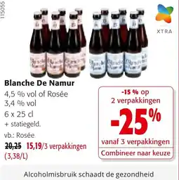 Colruyt Blanche De Namur aanbieding
