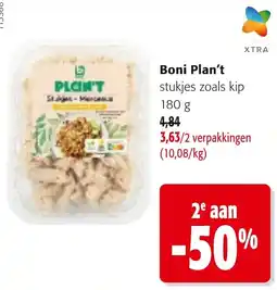 Colruyt Boni plan't aanbieding