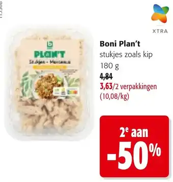 Colruyt Boni plan't aanbieding